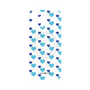 プレミアムパネル with MagSafe［ Stripe Hearts - Blue ］