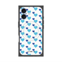 プレミアムパネル with MagSafe［ Stripe Hearts - Blue ］