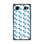 プレミアムパネル with MagSafe［ Stripe Hearts - Blue ］