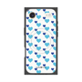 プレミアムパネル with MagSafe［ Stripe Hearts - Blue ］