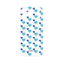 プレミアムパネル with MagSafe［ Stripe Hearts - Blue ］