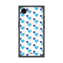 プレミアムパネル with MagSafe［ Stripe Hearts - Blue ］