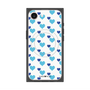 プレミアムパネル with MagSafe［ Stripe Hearts - Blue ］