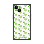 プレミアムパネル with MagSafe［ Stripe Hearts - Green ］