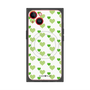 プレミアムパネル with MagSafe［ Stripe Hearts - Green ］
