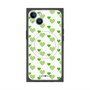 プレミアムパネル with MagSafe［ Stripe Hearts - Green ］