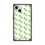 プレミアムパネル with MagSafe［ Stripe Hearts - Green ］