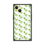 プレミアムパネル with MagSafe［ Stripe Hearts - Green ］