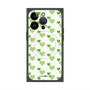 プレミアムパネル with MagSafe［ Stripe Hearts - Green ］