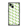 プレミアムパネル with MagSafe［ Stripe Hearts - Green ］