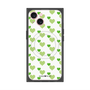 プレミアムパネル with MagSafe［ Stripe Hearts - Green ］