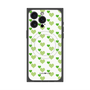 プレミアムパネル with MagSafe［ Stripe Hearts - Green ］