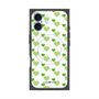プレミアムパネル with MagSafe［ Stripe Hearts - Green ］