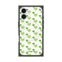 プレミアムパネル with MagSafe［ Stripe Hearts - Green ］