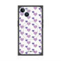 プレミアムパネル with MagSafe［ Stripe Hearts - Purple ］