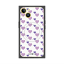 プレミアムパネル with MagSafe［ Stripe Hearts - Purple ］