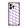 プレミアムパネル with MagSafe［ Stripe Hearts - Purple ］
