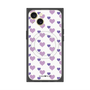 プレミアムパネル with MagSafe［ Stripe Hearts - Purple ］
