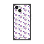 プレミアムパネル with MagSafe［ Stripe Hearts - Purple ］