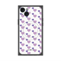 プレミアムパネル with MagSafe［ Stripe Hearts - Purple ］