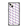 プレミアムパネル with MagSafe［ Stripe Hearts - Purple ］