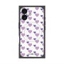 プレミアムパネル with MagSafe［ Stripe Hearts - Purple ］