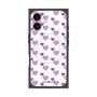 プレミアムパネル with MagSafe［ Stripe Hearts - Purple ］