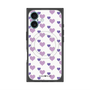 プレミアムパネル with MagSafe［ Stripe Hearts - Purple ］