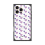 プレミアムパネル with MagSafe［ Stripe Hearts - Purple ］