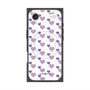 プレミアムパネル with MagSafe［ Stripe Hearts - Purple ］