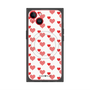 プレミアムパネル with MagSafe［ Stripe Hearts - Red ］