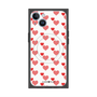 プレミアムパネル with MagSafe［ Stripe Hearts - Red ］