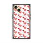 プレミアムパネル with MagSafe［ Stripe Hearts - Red ］