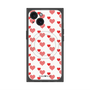 プレミアムパネル with MagSafe［ Stripe Hearts - Red ］
