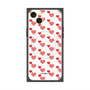 プレミアムパネル with MagSafe［ Stripe Hearts - Red ］