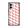 プレミアムパネル with MagSafe［ Stripe Hearts - Red ］