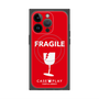 プレミアムパネル with MagSafe［ FRAGILE - Red ］
