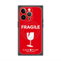 プレミアムパネル with MagSafe［ FRAGILE - Red ］