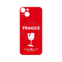 プレミアムパネル with MagSafe［ FRAGILE - Red ］
