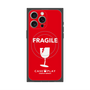 プレミアムパネル with MagSafe［ FRAGILE - Red ］