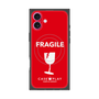 プレミアムパネル with MagSafe［ FRAGILE - Red ］