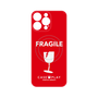プレミアムパネル with MagSafe［ FRAGILE - Red ］