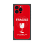 プレミアムパネル with MagSafe［ FRAGILE - Red ］
