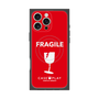 プレミアムパネル with MagSafe［ FRAGILE - Red ］
