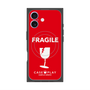 プレミアムパネル with MagSafe［ FRAGILE - Red ］