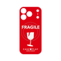 プレミアムパネル with MagSafe［ FRAGILE - Red ］