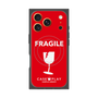 プレミアムパネル with MagSafe［ FRAGILE - Red ］