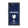 プレミアムパネル with MagSafe［ FRAGILE - Navy ］