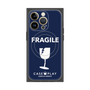 プレミアムパネル with MagSafe［ FRAGILE - Navy ］