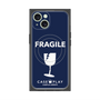 プレミアムパネル with MagSafe［ FRAGILE - Navy ］